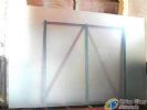 Acid etched glass